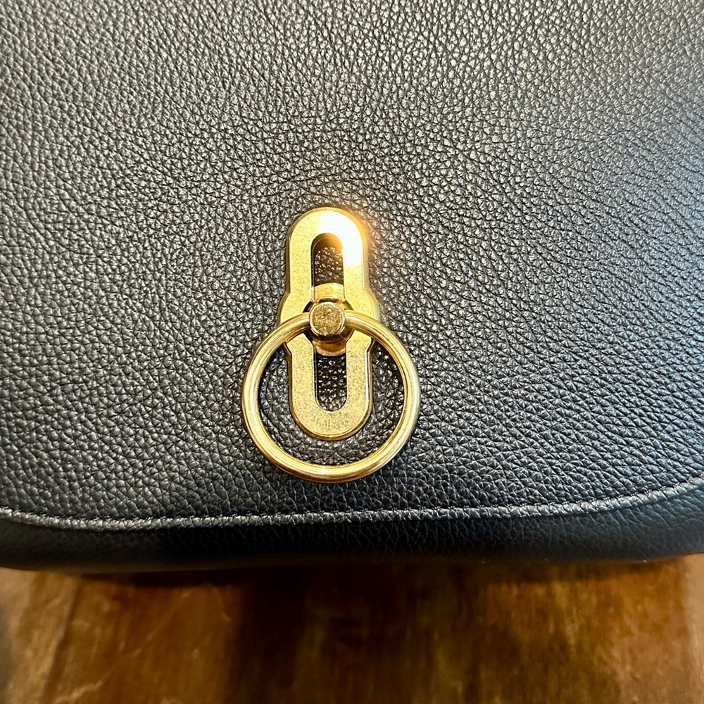** SOLD** Mulberry Amberley Satchel Classic, Black, Small - Picture 6 of 16